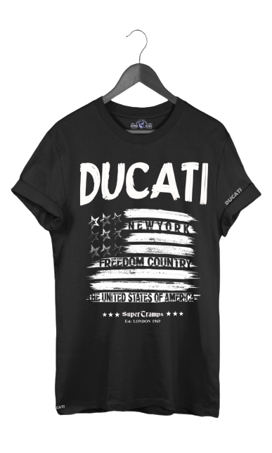 Ducati - USA Black & White