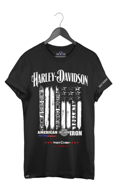 Harley - USA Black & White